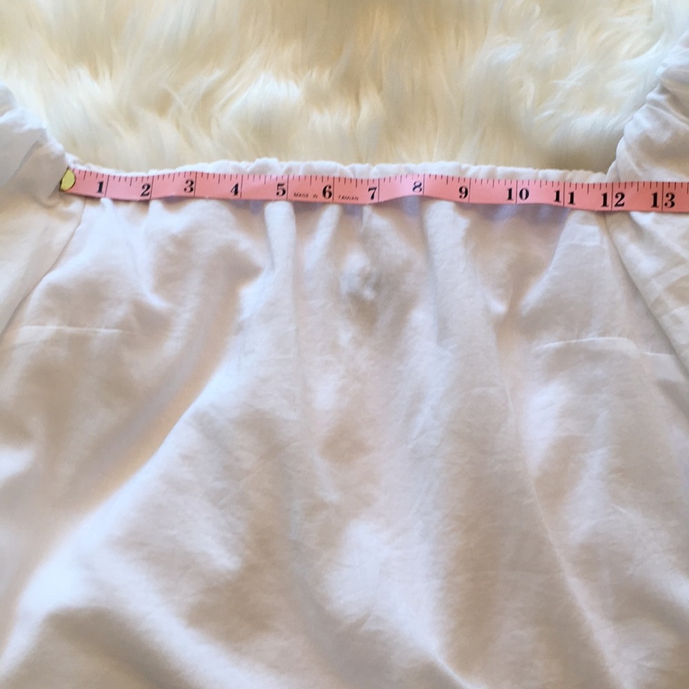 NWT 1. State High Tide Off-Shoulder Ruffle Top - Picture 4 of 7